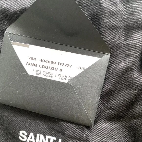 YSL - Saint Laurent - Black Small Loulou Bag - Picture 4 of 7